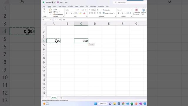 Excel Shortcuts - Paste Values #short #excel #shortcut #Paste #exceltips смотреть онлайн