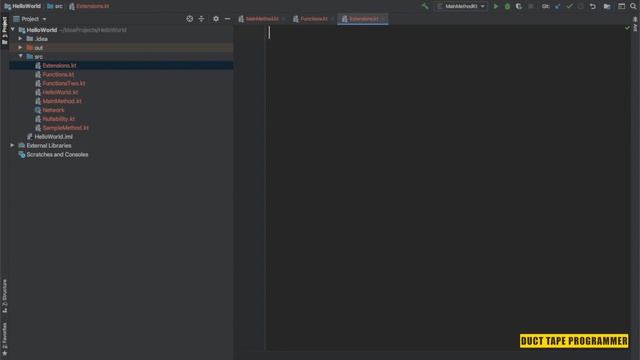 Kotlin tutorial - Extension functions in Kotlin ( 15 ) смотреть онлайн