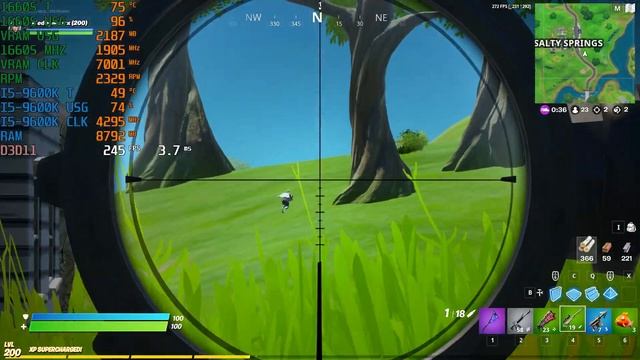 GTX 1660 SUPER I5 9600K FPS FORTNITE benchmark CHAPTER 2 (all settings) full game 1080p смотреть онлайн