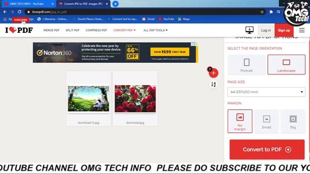 JPG File - PDF File Conversion Without Any Software | ILOVEPDF Website | Convert Images To PDF File смотреть онлайн