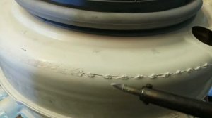 Как красиво распилить и запаять бак СМА индезит