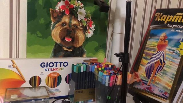 Мое рабочее место, стол и тумба из Икеи, как храню канцелярию смотреть онлайн