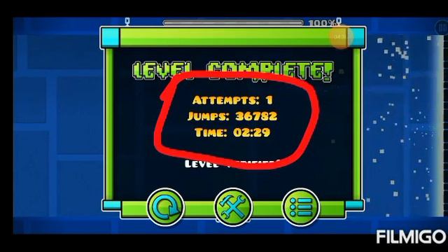 Новый баг в геометри деш. Как сделать 100k прыжков. 🤔 смотреть онлайн