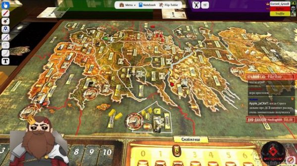 Tabletop Simulator: Game of Thrones - Многоходовочки от тцаря!!