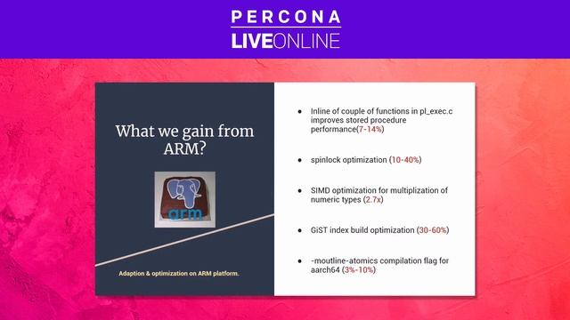 Bo Zhao and Amit Khandekar - Huawei - PostgreSQL on Arm: Ecosystem, Optimization & Tuning смотреть онлайн