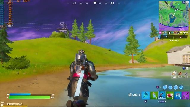 Fortnite C2S4 on Core i3-10100 3.6GHz RX 5600 XT 1080p Comp смотреть онлайн