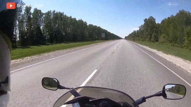 МотоБудни trip #3 максимальная скорость Honda VFR 800 смотреть онлайн
