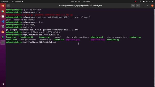 How to install PhpStorm IDE in Ubuntu 20.04 LTS | Linux [2021] | PhpStorm-2021.1.1 Tarball Archive смотреть онлайн
