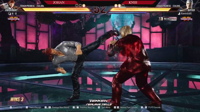 Tekken 8 ▰ KNEE (Bryan) Vs JOHAN (Hwoarang) ▰ Ranked Matches смотреть онлайн