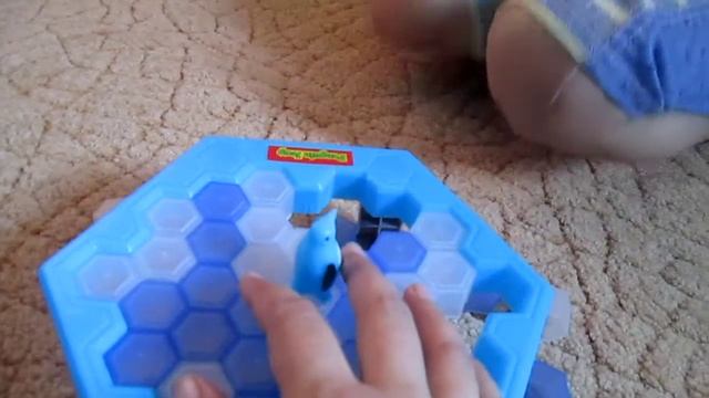 Развивающие игры Забавный пингвин ловушка Fanny Game Ice Breaking Save The Penguin смотреть онлайн