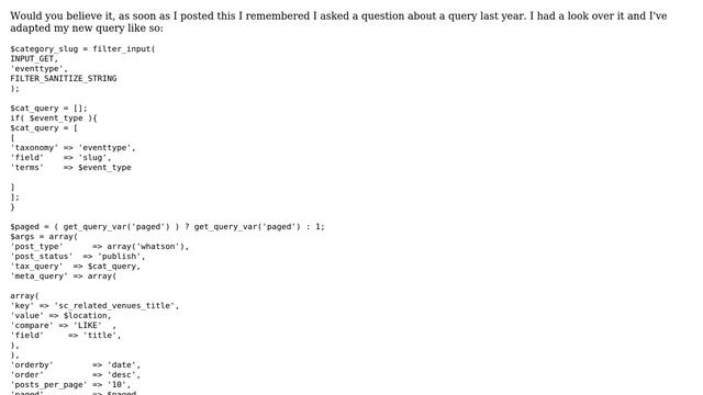 Wordpress: Use both meta query and tax query (3 Solutions!!) смотреть онлайн