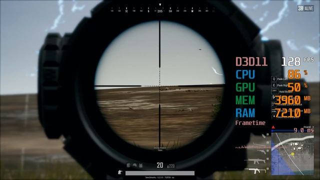 GeForce RTX 2060 -- Intel Core i5-4690K -- PUBG FPS Test Erangel AA & Textures Ultra смотреть онлайн