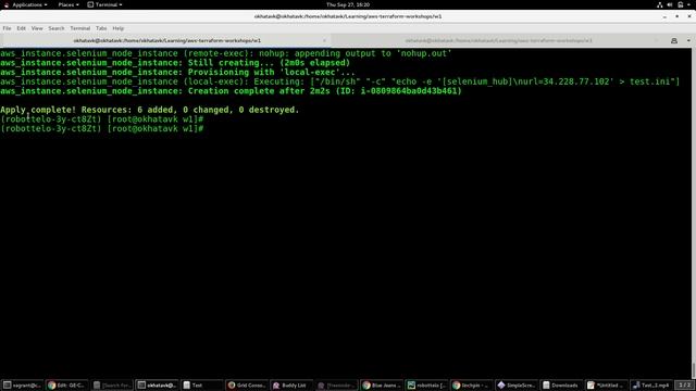 Integrate & Managing Selenium Grid in AWS using Terraform смотреть онлайн