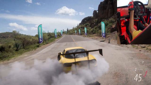 Mazda RX 7 - Forza Horizon 5 ( Steering Wheel + Shifter ) Gameplay смотреть онлайн