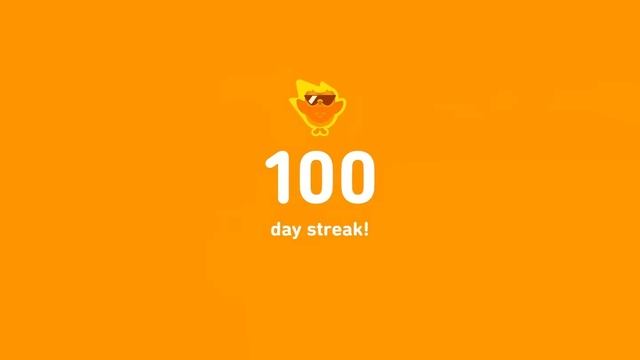 Duolingo 100 Day Streak