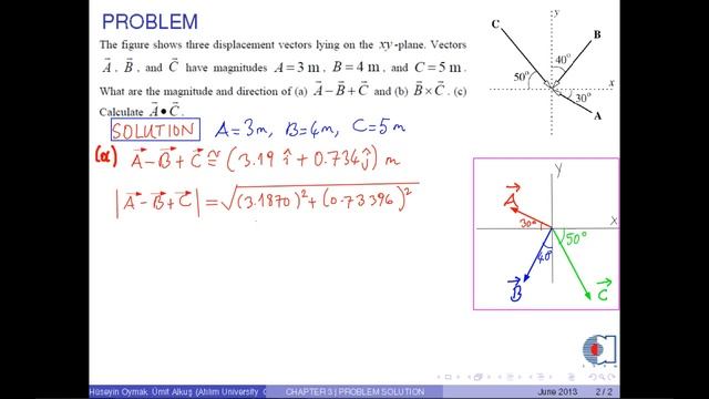 chapter 03 problem 10 dot cross product смотреть онлайн