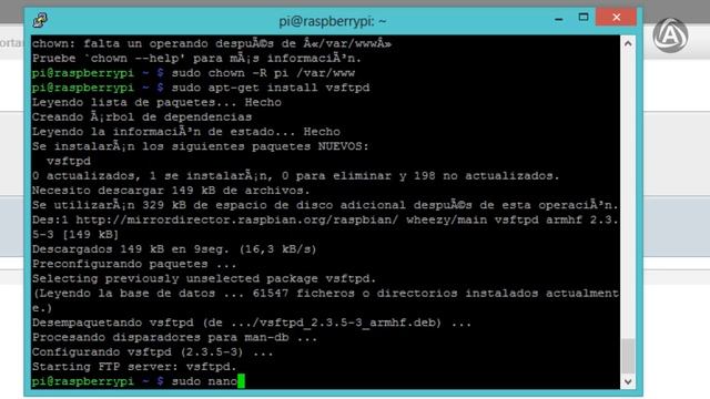 Instalcion de LAMP linux apache mysql phpmyadmin ftp en raspberry pi por arielmax смотреть онлайн