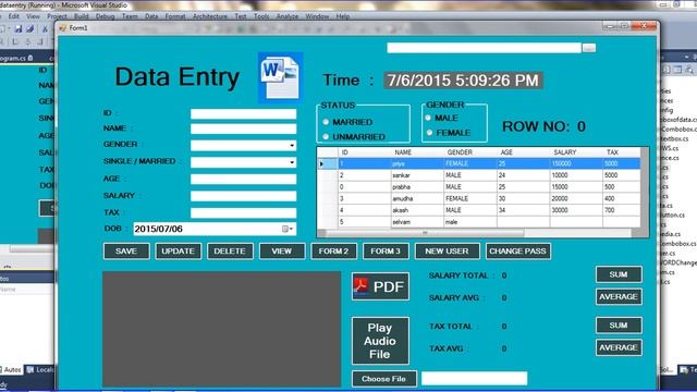 C# Code For ROW Index for DataGridView in .net смотреть онлайн