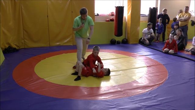 САМБО для детей в Бутово (соревнование детей 4-6 лет) смотреть онлайн