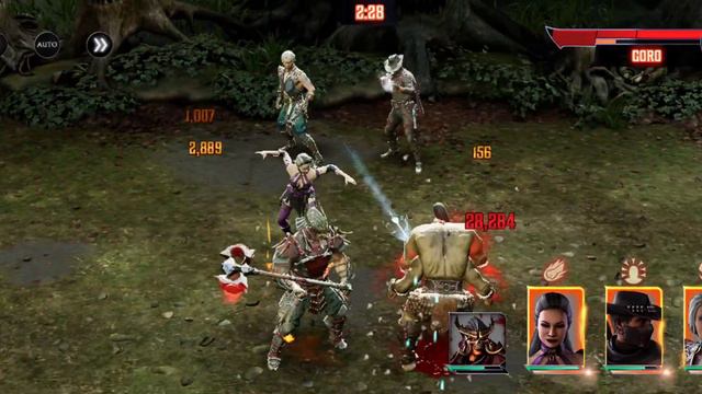 Mortal Kombat Onslaught: Boss GORO Level 5 смотреть онлайн