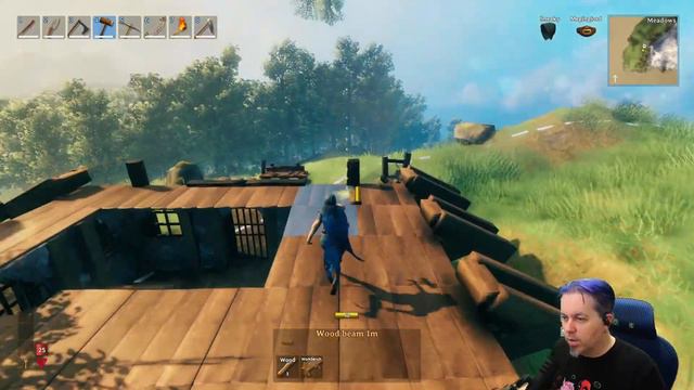Valheim Build: Wolf House Build смотреть онлайн