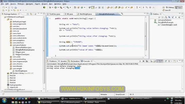 Java JAR file Creation Online Tutorial | Java Course Online Training | H2k Infosys | Free Demo смотреть онлайн