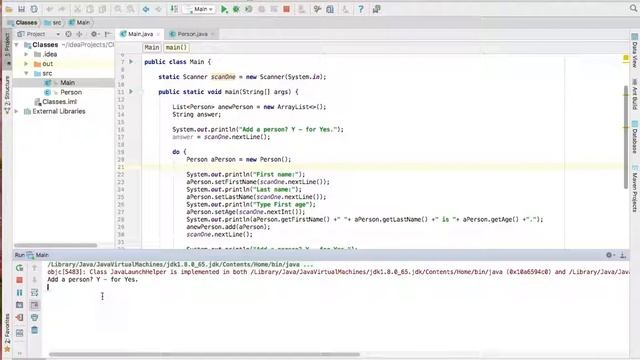 Java: Scanner and List Practice смотреть онлайн