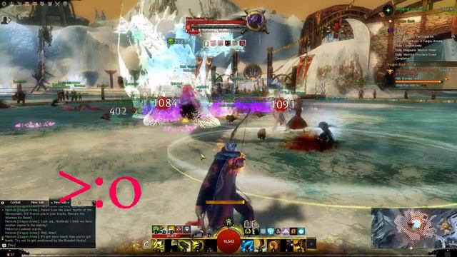 Guild wars 2, Dragon Bash Arena With All Characters Part 2 смотреть онлайн