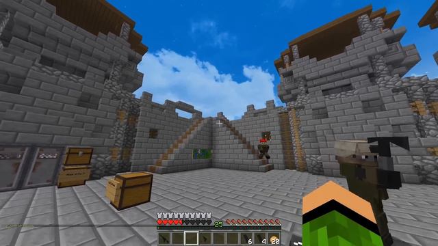 flying a ATTACK Minecraft HELICOPTER! (Minecraft War #38) смотреть онлайн