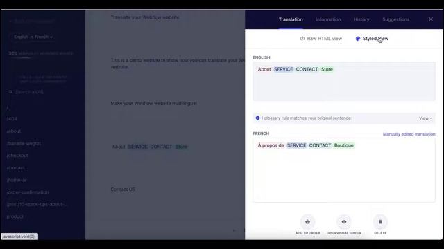 What are the raw HTML view and the Styled view смотреть онлайн