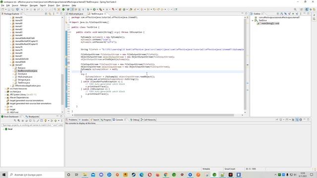 Java Custom Serialization Nasıl Yaparım? Örnek Transient Kullanımı смотреть онлайн