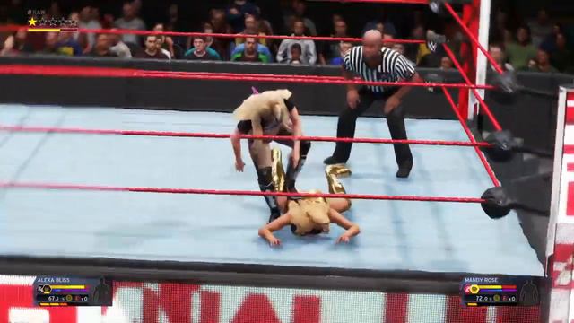 WWE 2K20 TOURNAMENT CHAMPIONSHIP MATCH RAW ALEXA BLISS VS MANDY ROSE THEFEARLESSMODE смотреть онлайн