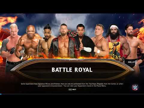 WWE2K23 Royal Rumble 8-man