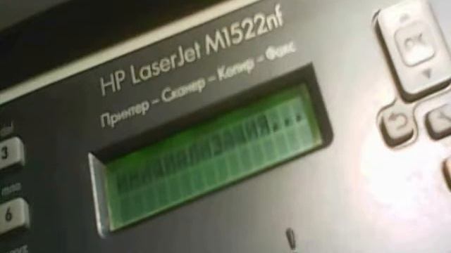 МФУ НР LJ M1522 не загружается/ Ремонт форматера/ видер смотреть онлайн