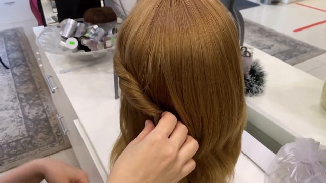 Укладка парика! Прическа для парика! смотреть онлайн