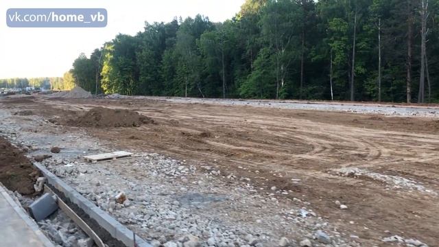 Восточное Бутово. Строительство плоскостного паркинга ул. Лесная 24.05.2019 смотреть онлайн