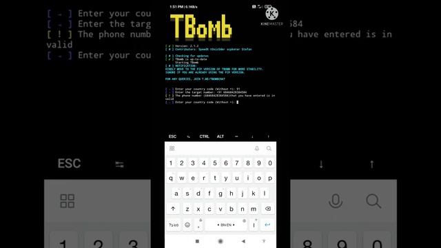 how to send any number SMS without showing your number using TBomb fsociety смотреть онлайн