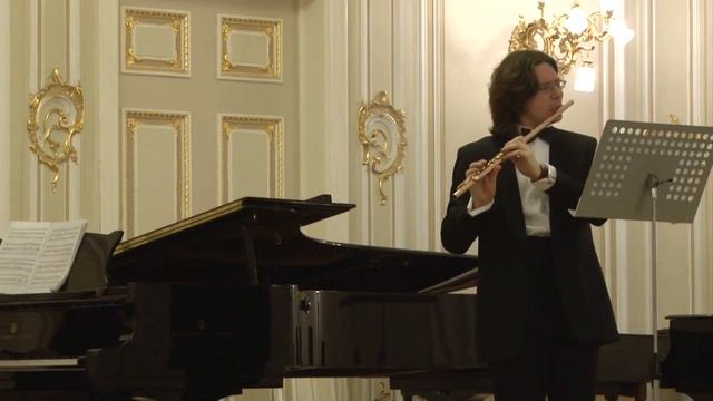 Paul Hindemit Sonata for fute and piano I mvt смотреть онлайн