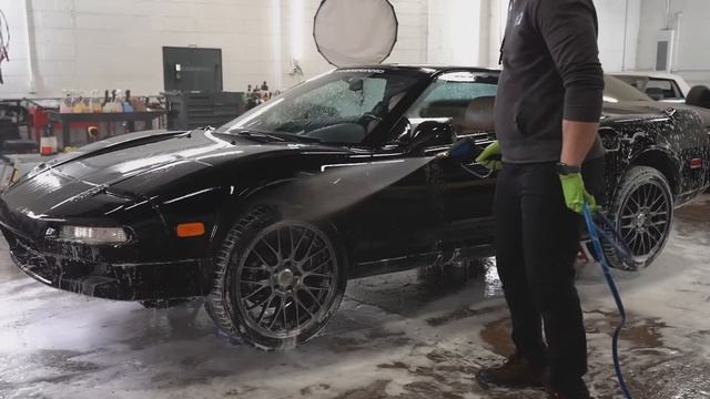 Abandoned Supercar: Acura NSX | First Wash In Years! | Car Detailing Restoration