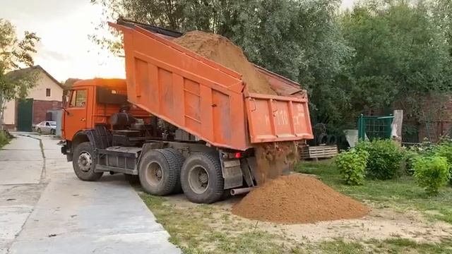 Доставка песка в коттеджный поселок смотреть онлайн
