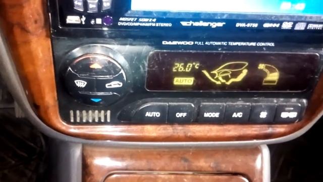 Самодиагностика( диагностика ошибок) климат контроля Chevrolet и Daewoo смотреть онлайн