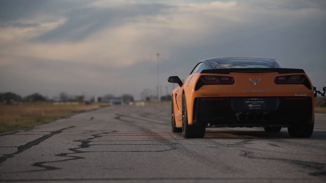 1000 HP Hennessey C7 Corvette in Action смотреть онлайн