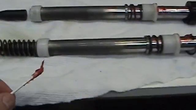 1985 Honda GYRO- Front Shocks REBUILD смотреть онлайн
