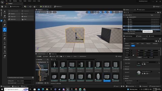 8. The Plane Cut Tool смотреть онлайн
