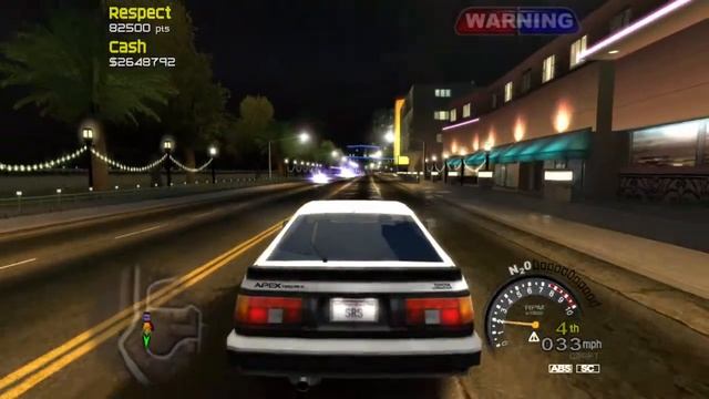 Street Racing Syndicate Toyota Sprinter Trueno 1985