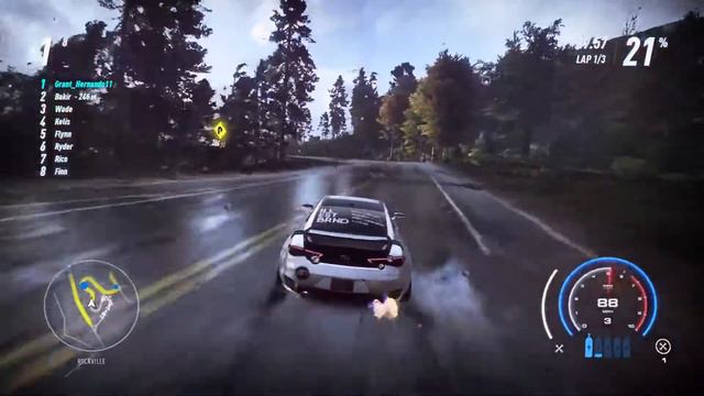 NFS: Heat - Aerion (Circuit Race) (Infiniti Q60 S 2017) смотреть онлайн