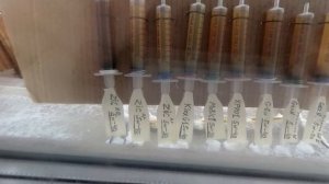 Тест моторных масел на замерзание при температуре -40