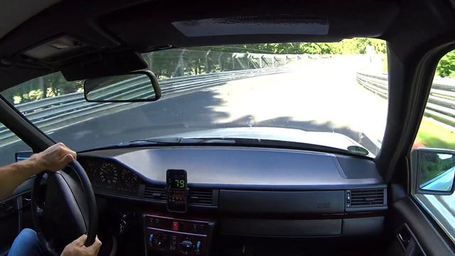 Mercedes W124 Nordschleife Nürnburgring E420 500E E50 AMG Engine