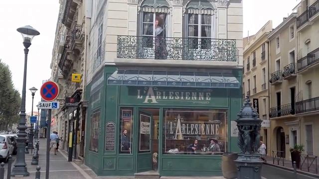 French real estate and Amazing French Art Trompe l'oeil in Beziers France смотреть онлайн