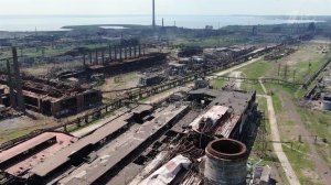 Съемочная группа Первого канала побывала в тоннелях завода "Азовсталь"